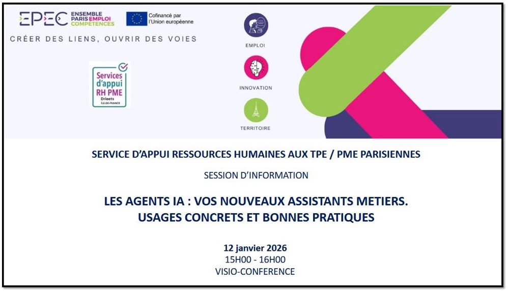 Webinaire : Agents IA, nouveaux assistants pour TPE et PME - francenum.gouv.fr